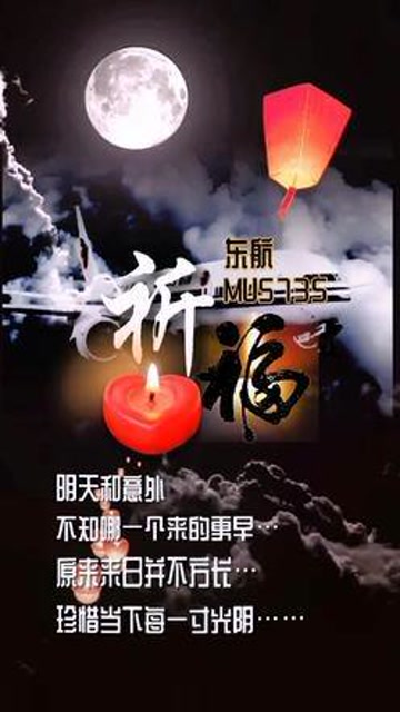 祈福!东航mu5735空难逝者安息,生者珍惜!