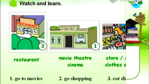 新八年级英语上册Unit 4 What's the best movie theater?