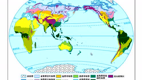 高中地理必修一第五章 自然地理环境的整体性与差异性 第2节 自然地理环境的差异性