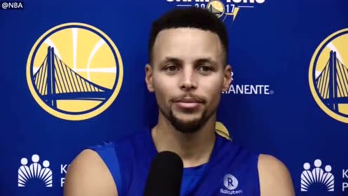 nba零距离 nba球员采访 近日 库里在接受采访时自曝糗事