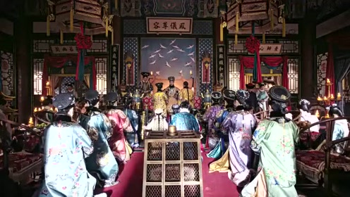 如懿传:皇帝皇后带着众人向太后请安,太后让孙子来和自己亲近