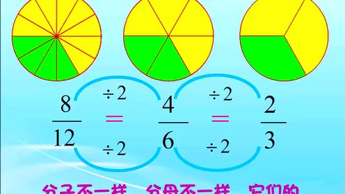 实验教材苏教版五年级数学下册6 分数的基本性质
