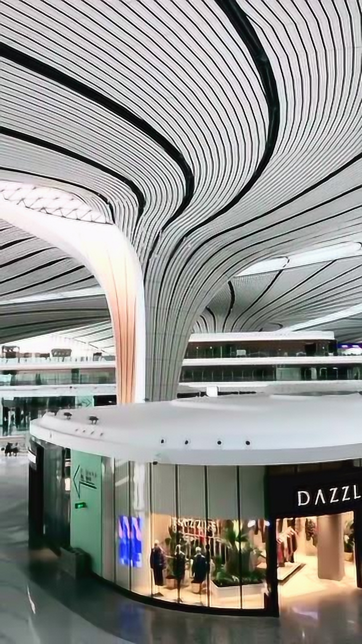 北京大兴机场是伊拉克裔英国女性建筑设计师扎哈哈迪德的遗作颇具艺术