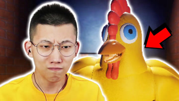 餐厅遇到了会走路的鸡！三个魔性游戏！鲤鱼Ace解说