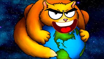 美味星球：机械猫咪大闹街区，把所有的房子全部吃光了
