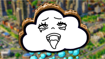 整蛊白云：如果天上的云朵跟你开玩笑，你会像我在游戏里这样生气吗