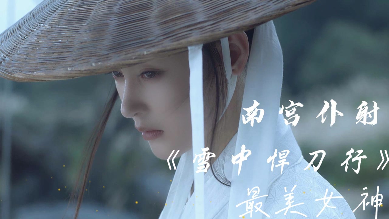 《雪中悍刀行》南宫仆射,我以双刀为嫁妆,世上再无十九亭