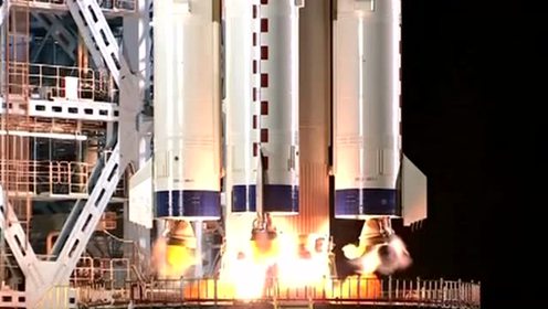 中国天宫二号发射成功 火箭点火瞬间看了真感到自豪!