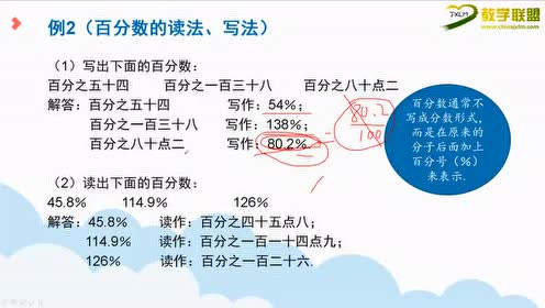 冀教版六年级数学上册三 百分数