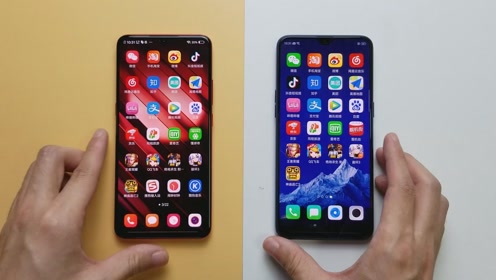 vivo  x23对比oppo r17,只是同时播放一首歌,差距立马出现了!