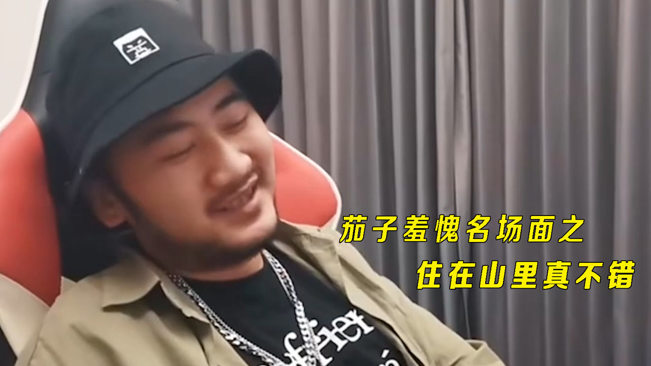 茄子羞愧名场面之,住在山里真不错
