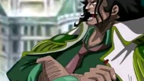 海贼王,新大将绿牛竟然三年没吃饭,没想到他竟是新的恶魔果实系