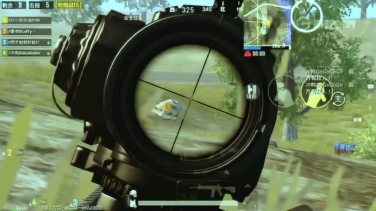 �̼�ս��������M416��ɱ߳�����ɽͷ���ɨ�䣬�����ǹ��֮����