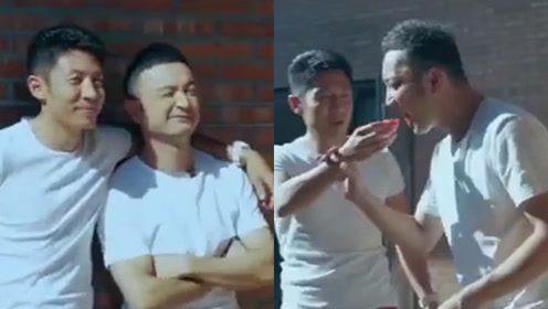 尼格买提给撒贝宁就布置了