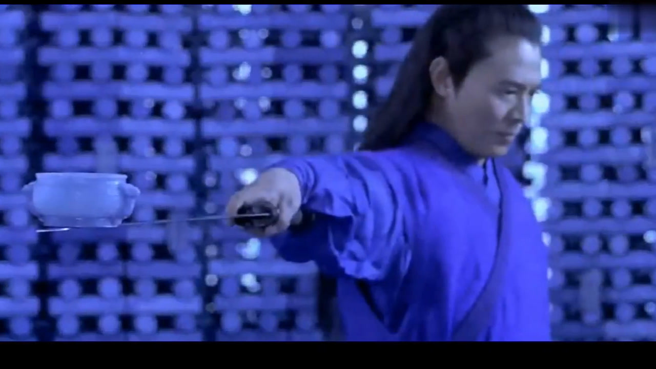 英雄,李连杰剑术超群,十步杀一人,千里不留行