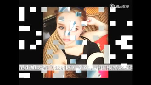 香港演员歌手"港大混血校花-曾嘉琪seven