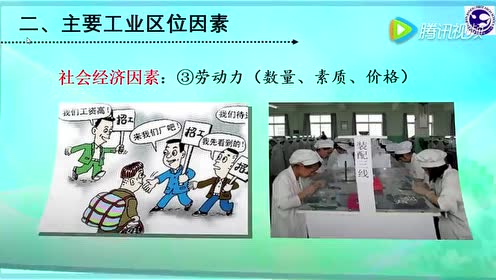 高中地理必修二第四章 工業(yè)地域的形成與發(fā)展 1.工業(yè)的區(qū)位選擇