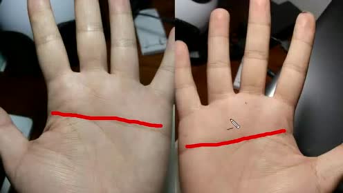 双手断掌,克制父母