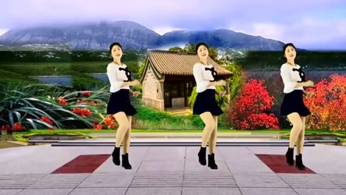 经典老歌《东南西北风》广场舞,歌美舞美人更美!