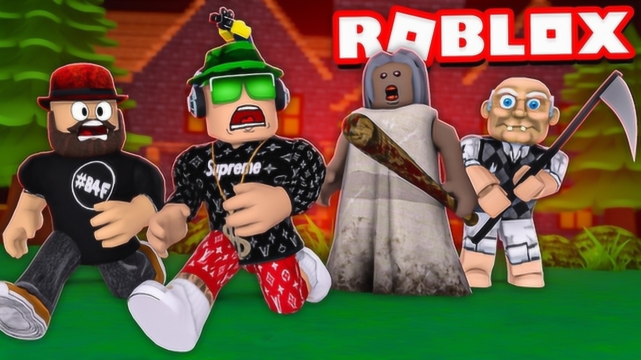 roblox逃离麦当劳:麦叔叔疯狂追击!和小伙伴死里逃生!