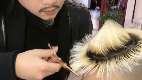 丁老头真的是美发界的大师,他做出的造型特别新颖,真的太有才了!