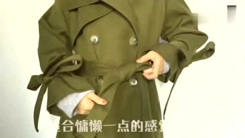 风衣腰带_风衣腰带蝴蝶结的系法