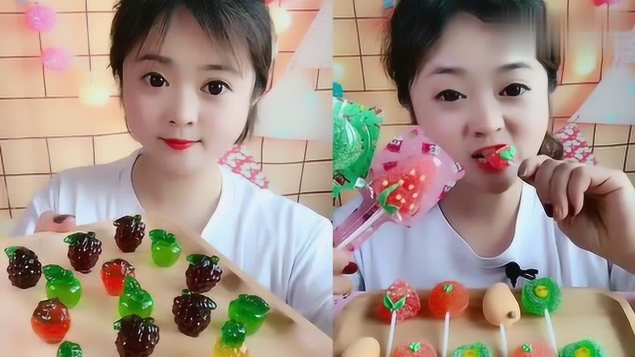 吃糖的视频 腾讯网