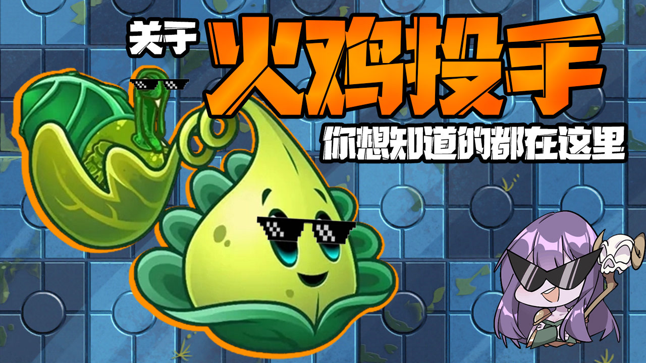 植物大战僵尸:火鸡搭配芦荟?国服首个五阶火鸡投手测评!