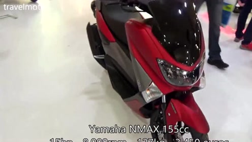 少见的15cc排量雅马哈nmax 155踏板摩托车 腾讯视频