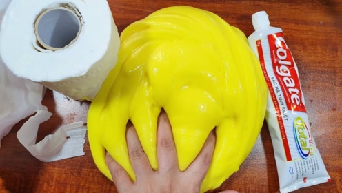 闺蜜恶作剧,废纸vs牙膏能diy黄油起泡胶?