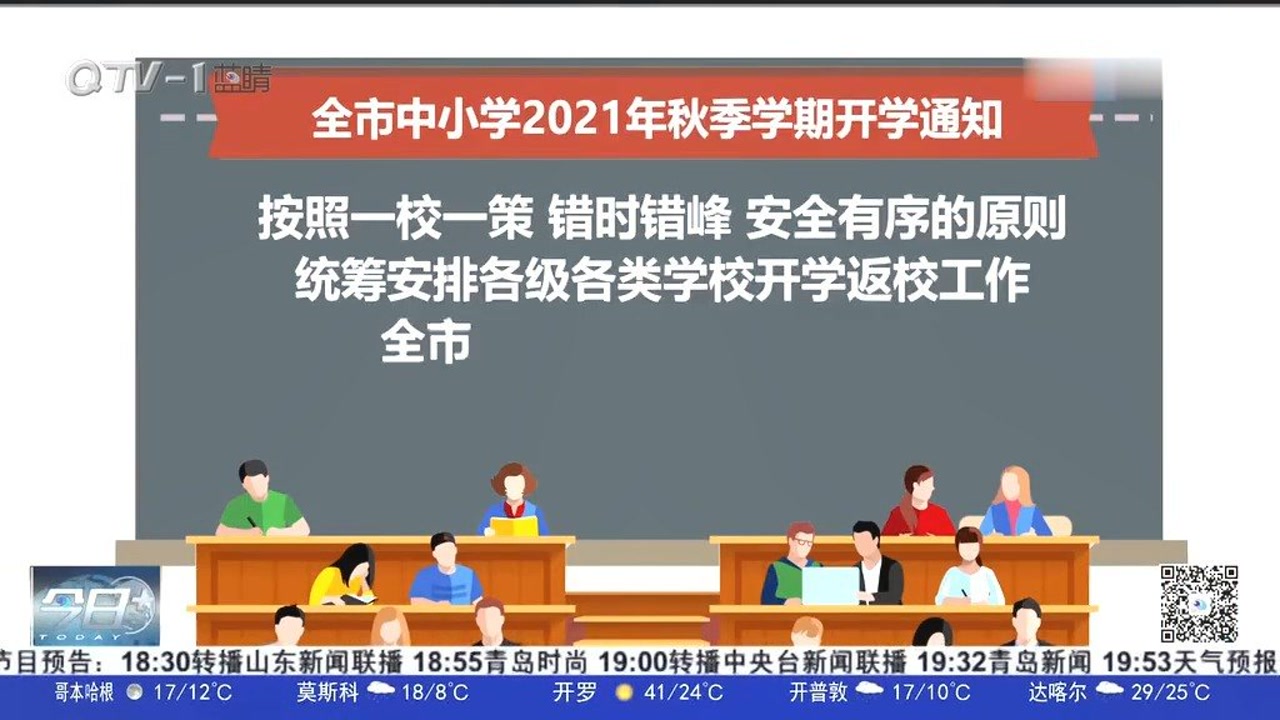 开学在即!青岛市教育局发布通知,返校有三条硬性标准