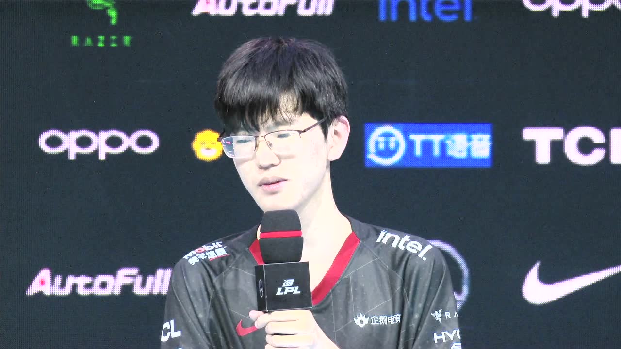 【赛后采访】jiejie：今年在世界赛上 我们会大杀四方