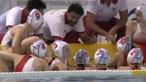 日本女子水球比赛 没想到也可以如此激烈 腾讯视频