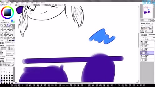 sai绘画教程 腾讯视频