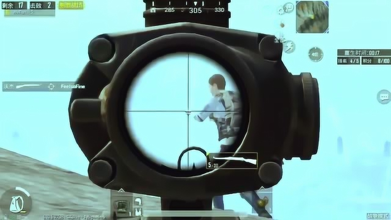 �̼�ս����ս��ģʽ�ѻ�ս��98K���ʻ�ɱ�㣬˲���Ϊ����