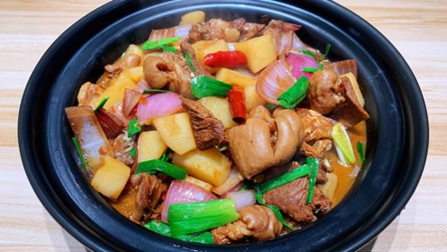 冬天去饭店必点的羊肉煲,手把手教你在家制作,滋补无膻味