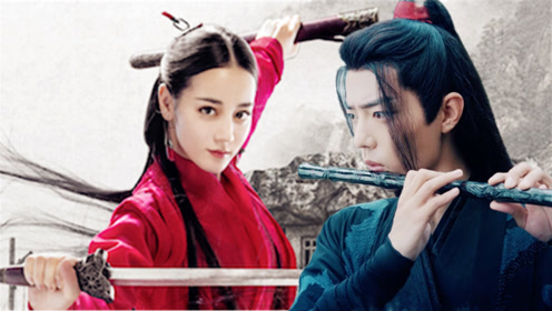 《陈情令》肖战遇见迪丽热巴,两人上演巅峰对决,甜蜜十足