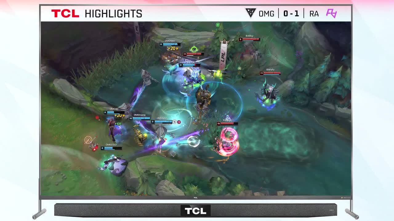 【高光时刻】OMG vs RA 第1局