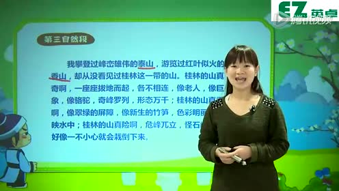 四年級(jí)語(yǔ)文下冊(cè)2 桂林山水
