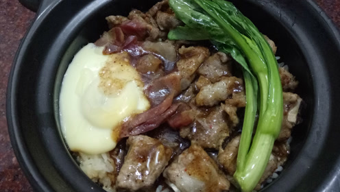 广式排骨腊肠煲仔饭的做法教程用砂锅如何煮更美味