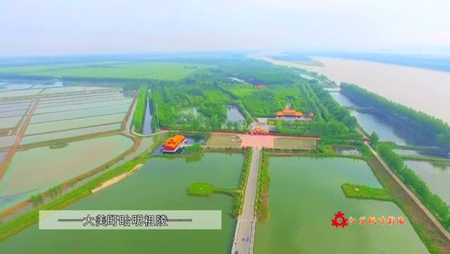 大美盱眙明祖陵的水田风光!