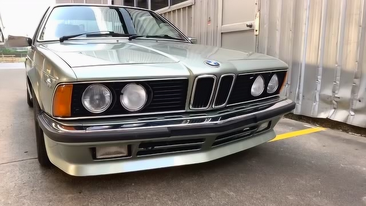 经典宝马635csi,当年经典的宝马6系,如今看来才是霸气!