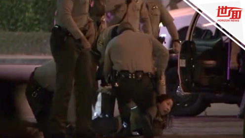 亚裔记者报道警察遭枪击事件却被当场撂倒在地网友怒了 我们视频 热点 腾讯视频