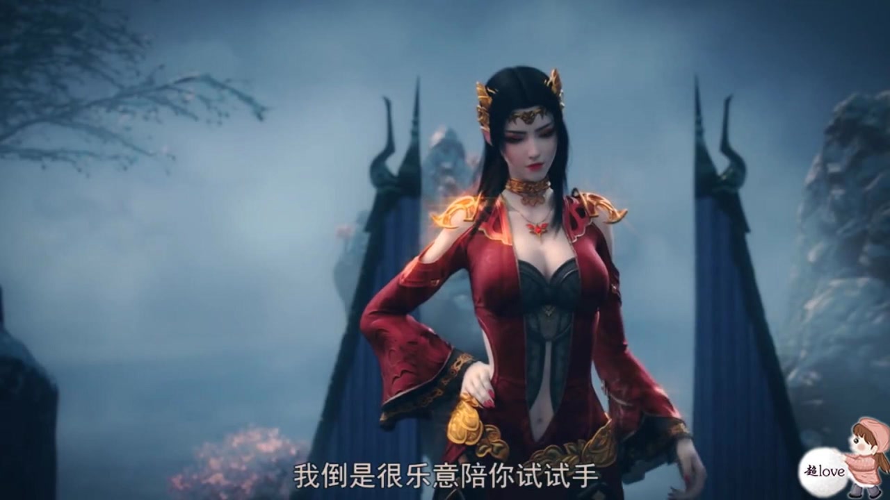 斗破苍穹三年之约:哇塞,美杜莎女王!