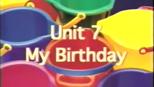 新起点三年级英语上册Unit 7 My Birthday