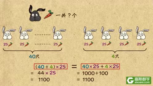 西师大版四年级数学上册一 四则混合运算