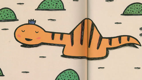 小梗绘本故事《好饿的小蛇》0-3岁宝宝幼儿园推荐优秀睡前读物