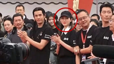 怀孕实锤!唐嫣新剧曝光脸型圆润,穿宽松黑衣服遮不住小腹凸起!