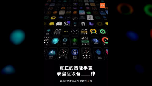 小米手表具有丰富的表盘主题 罗永浩被列入限制高消费名单