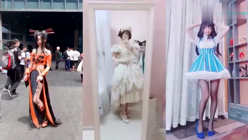 天行九歌焰灵姬超级美,爱cosplay的小姐姐,身材真没的说!